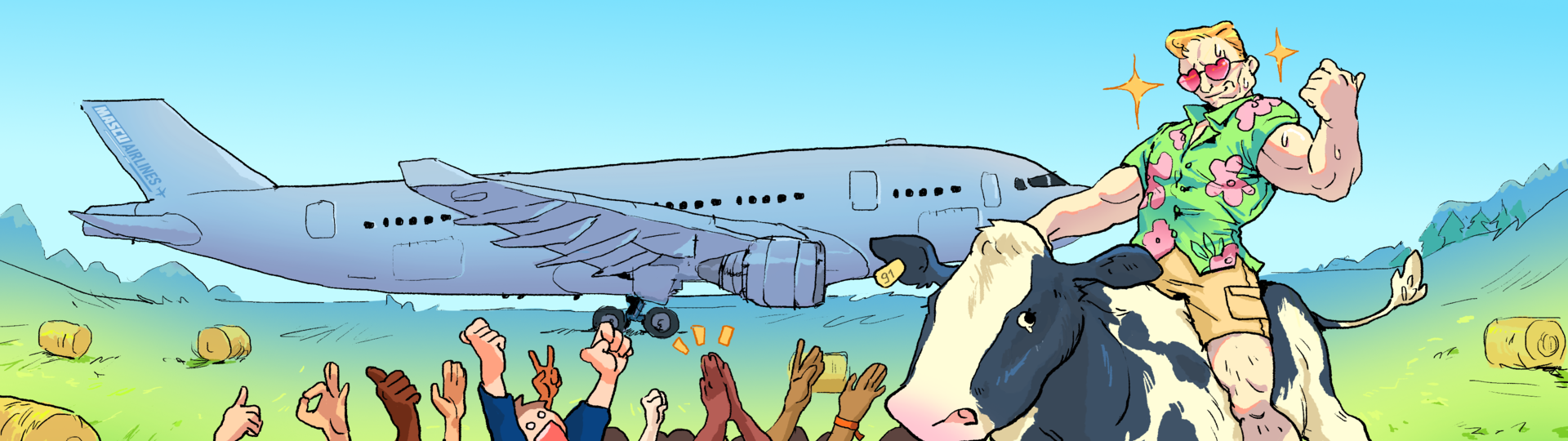 Mascu Airlines Team Banner Image